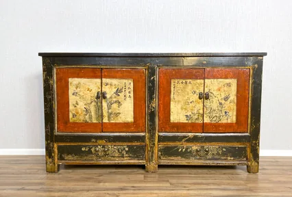 Antique Chinese Painted Chest