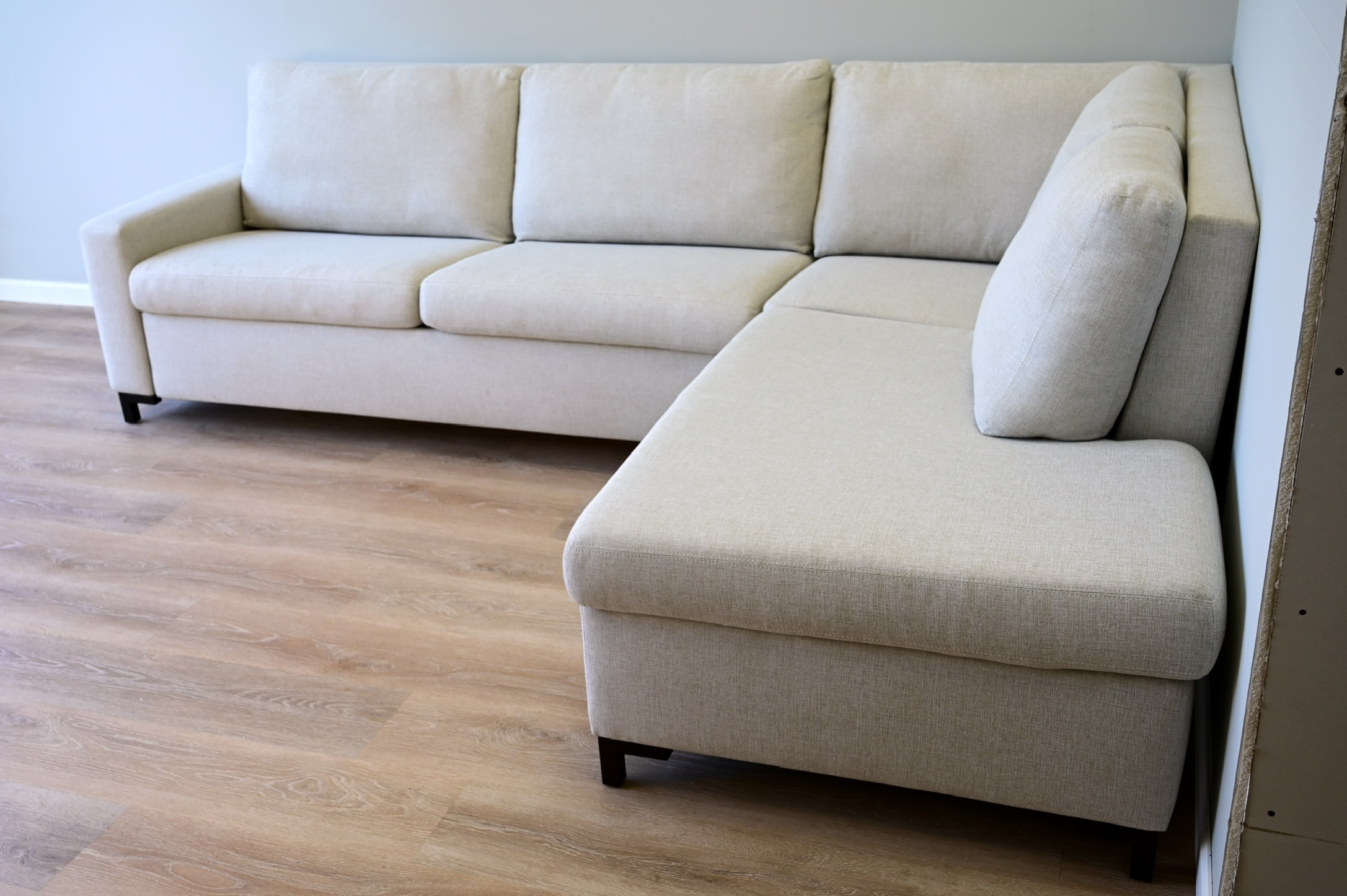 American Leather Sectional Sleeper