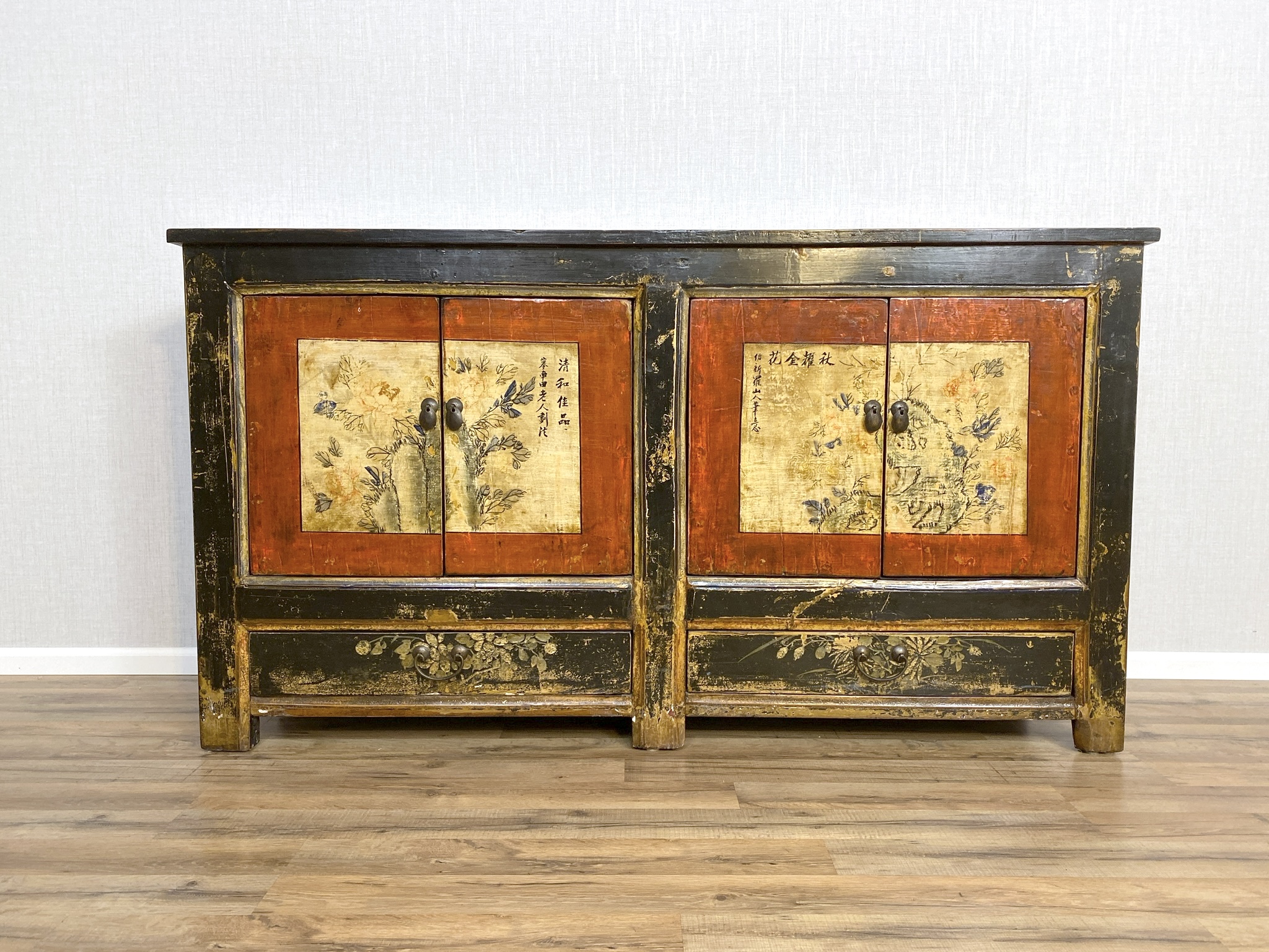 Antique Chinese Painted Chest