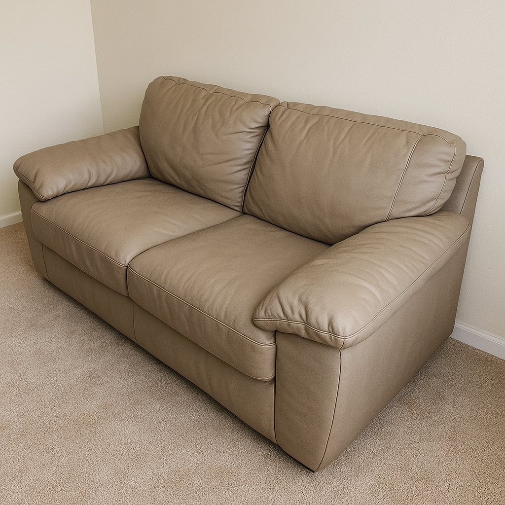 Leather couch for $450